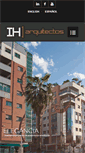 Mobile Screenshot of ih-arquitectos.com